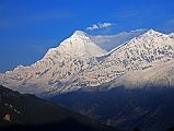 
Dhaulagiri And Tukuche Peak After Sunrise From Kharka On Way To Mesokanto La
